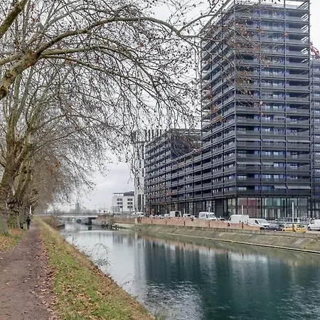 Apartmán Bassin D'austerlitz - Avec Terrasse Dans L'une Des Tours Black Swans Štrasburk
